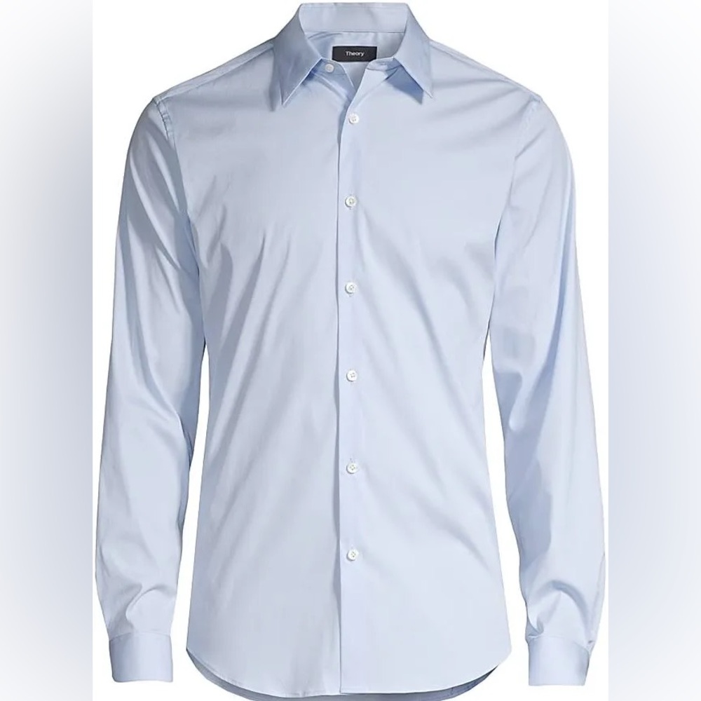 Theory Light Blue Dress Shirt
